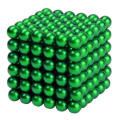 216 Neocubes Buckyballs 5mm sphere magnet balls GREEN magnetic puzzle balls **LOCAL STOCK**