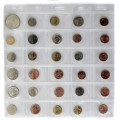 30 uncirculated coins from 30 different countries