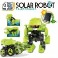 DIY 4 in 1 Solar powered Robot Transformer dinosaur Robot *LOCAL STOCK*