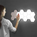Quantum lamp LED magnetic Hexagonal modular touch lights (5 pack) LOCAL STOCK