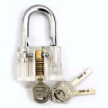 Transparent Padlock with keys and tools to Practice Picking lock for locksmiths *LOCAL STOCK*