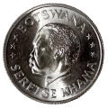 1966 Botswana 50c Independence 80% silver 10g proof coin **RARE**