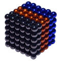 216 Neocubes 5mm magnetic buckyballs CARBON FIBRE SUNSET BRONZE BLUE  in Tin **LOCAL STOCK**