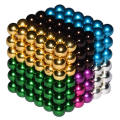 216 X5mm X6 Colour #2 Neodymium Neocubes magnetic balls  magnet sphere buckyballs **LOCAL STOCK**