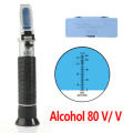 **LOCAL STOCK** Alcohol Refractometer Alcoholometer 0~80% ATC Handheld Alcohol Tester BOXED