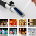 **LOCAL STOCK** Alcohol Refractometer Alcoholometer 0~80% ATC Handheld Alcohol Tester BOXED