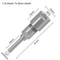 6mm to 8mm shank Router Bit Extension Rod Collet **LOCAL STOCK**
