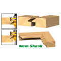 Glass Door Rail and Stile Reversible 8mm shank Router Bit **LOCAL STOCK**