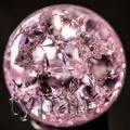 Optical Borosilicate Crown lead  Murano Feng Shui Crystal Ball 40mm  Pink **LOCAL STOCK**
