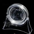 45mm coin capsule with clear size 40mm insert with display stand **LOCAL STOCK**