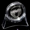 45mm coin capsule with clear size 25mm insert with display stand **LOCAL STOCK**
