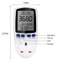 Energy Power Analyzer Wattmeter, Voltage Current tester, Cost Consumption monitor *LOCAL STOCK*