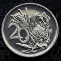 1978 South Africa 20c proof nickel