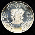 1995 South Africa Silver 1oz R2 Proof 50th Anniversary Nations United for Peace