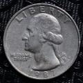 1987 USA Quarter Dollar P