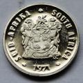 1971 South Africa 5c proof nickel