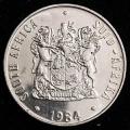 1984 South Africa 50c Uncirculated nickel