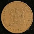 1983 South Africa 2c circulated nickel