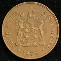 1978 South Africa 2c circulated nickel