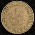 1969 Germany 10 Pfennig