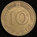 1969 Germany 10 Pfennig
