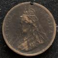 Z.A. Republic: Queen Victoria 1837-1897 Diamond Jubilee bronze medallion