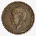 1931 United Kingdom King George V Penny 1d
