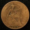 1919 United Kingdom King George V Penny 1d