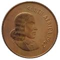 1967 South Africa English 1c uncirculated bronze