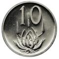 1974 South Africa 10c proof nickel