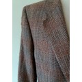 Vintage Lanvin brown tweed jacket