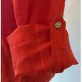 Coral linen shirt by TRENERY