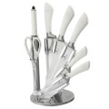FREE SHIPPING ** Berlinger Haus 8-Piece Stainless Steel Knife Set With Stand Infinity Line