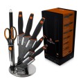 FREE SHIPPING *** berlinger haus BH-2117 8 pcs knife set with stand, Granit Diamond Line