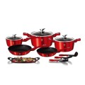 FREE SHIPPING ** Berlinger Haus Marble Coating Cookware 12 Piece Set