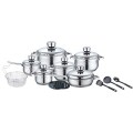 Royalty Line 18-Piece Stainless Steel Cookware Set RL-1802