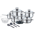 Royalty Line 18-Piece Stainless Steel Cookware Set RL-1802
