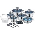 Royalty Line 18-Piece Stainless Steel Cookware Set RL-1801B