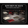 Berlinger Haus Digital 5Kg Kitchen Scale ¿ Burgundy Metallic Line BH-9002