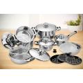 Stainless Steel Cookware Set | 16 Piece