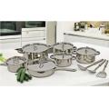 *****NEW ARRIVAL NEW STYLE  DOLPHIN 15 PCS COOKWARE SET*** HEAVY POTS**