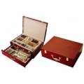 Brand New*** Hoffmayer 18/10 Stainless Steel 72 piece cutlery set** Comes in two Drawers Wooden Box