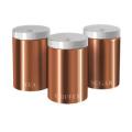 **FREE SHIPPING**Berlinger Haus Canister Set - Rose Gold (3 Piece) BH-1605