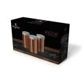 **FREE SHIPPING**Berlinger Haus Canister Set - Rose Gold (3 Piece) BH-1605