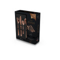 Berlinger Haus 24-Piece Satin Finish Cutlery Set - Rose Gold Collection