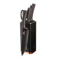 Berlinger Haus 7-Piece Diamond Coating Knife Set with Stand,BH-2422