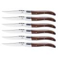 Berlinger Haus 6-Piece Steak Knife Set with Rosewood Handle - Laguiole, BH-2439