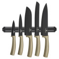 Berlinger Haus 6-Piece Knife Set with Magnetic Hanger - Carbon BH-2398