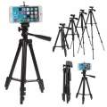 Tripod Stand 4-section Lightweight Portable Aluminum - Black