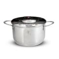 Berlinger Haus 20cm Stainless Steel Casserole - Silver Jewellery Collection